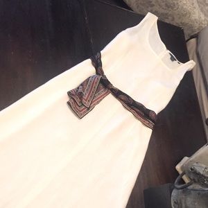 Gorgeous white linen sundress JCrew